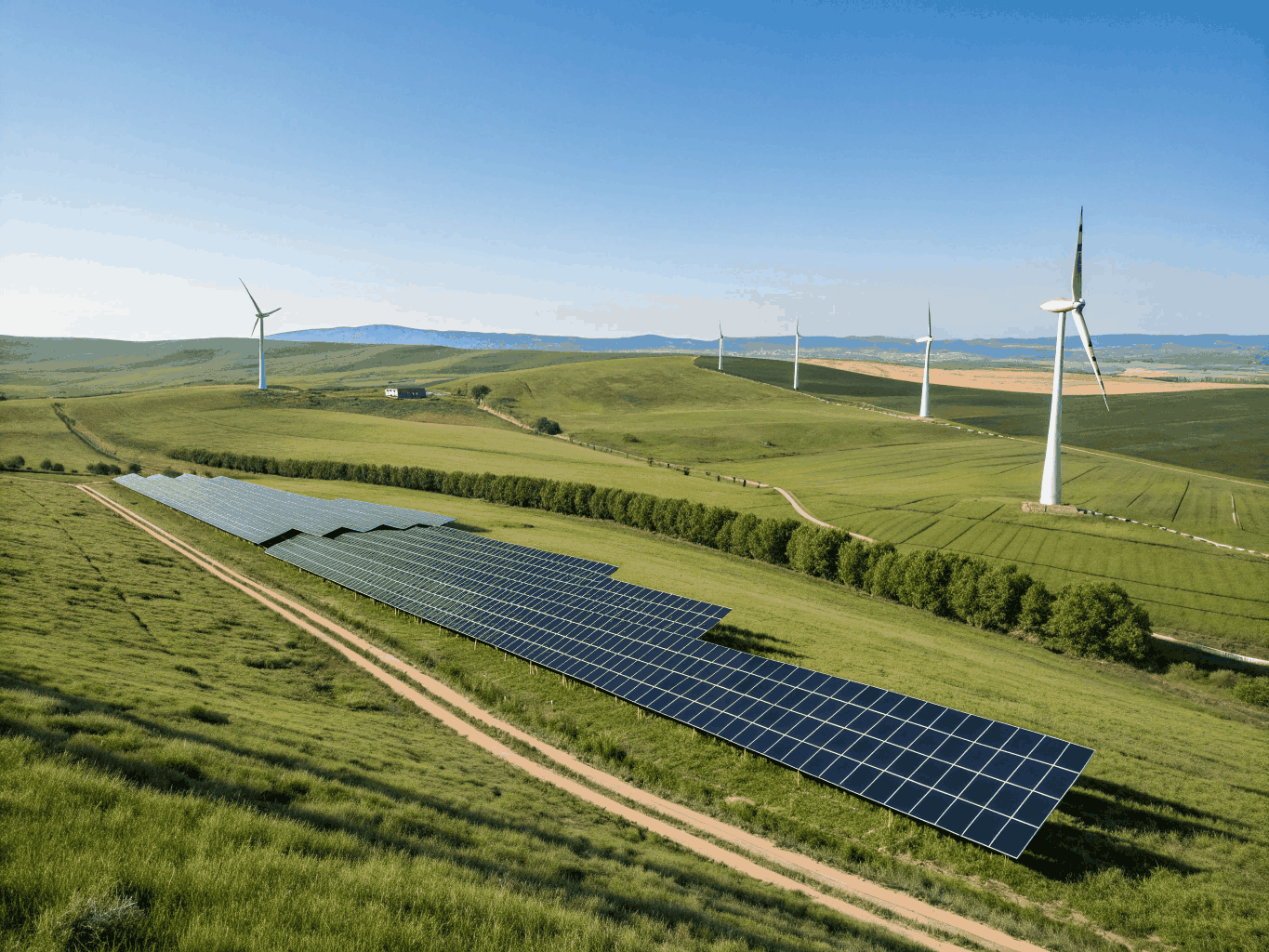 Renewable energy transition project